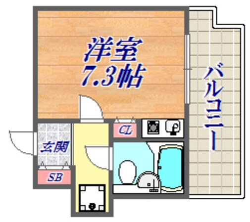 藤和シティコア神戸中道通の物件間取画像